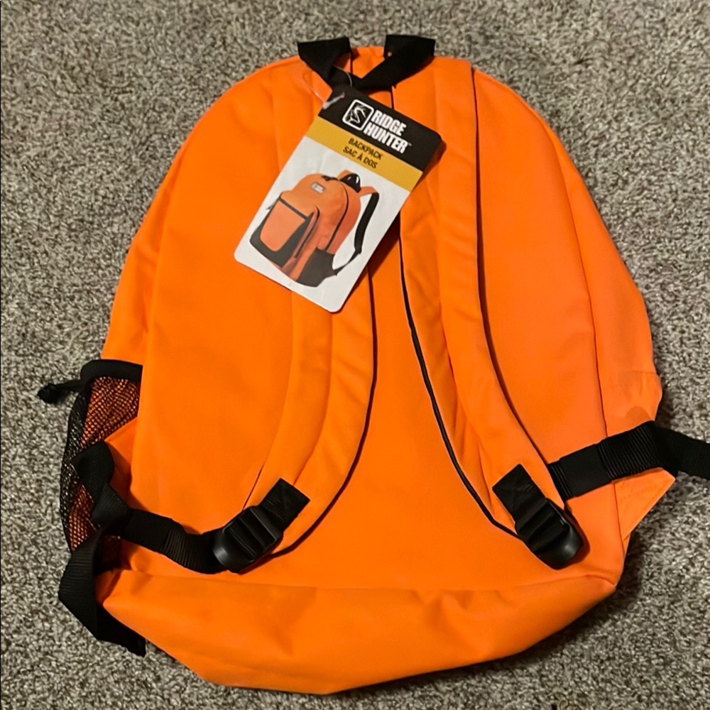 New Ridge Hunter Orange Hunting Backpack - Picture 3 of 8